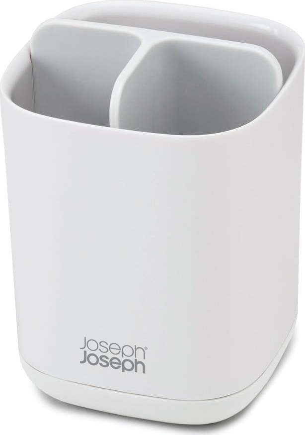 Bílý stojánek na zubní kartáčky Joseph Joseph EasyStore