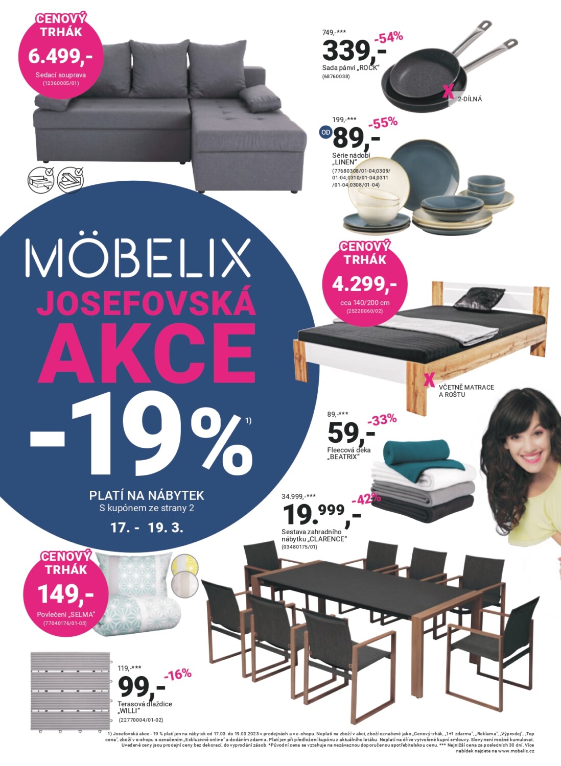 Leták MÖBELIX 13.03.2023 – 26.03.2023